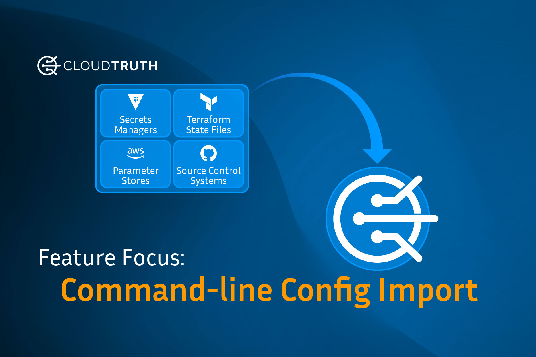 Import config with the CloudTruth CLI