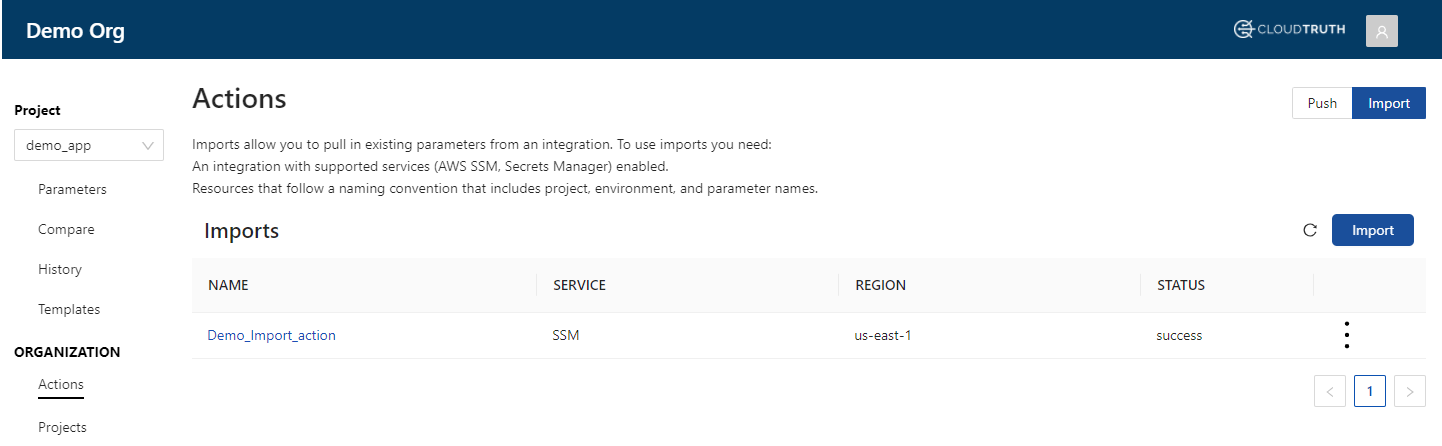 import actions