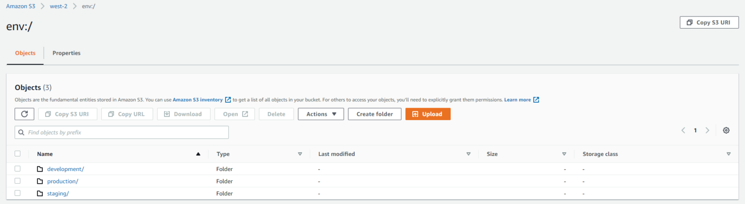 Terraform workspace S3 remote backend